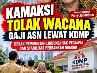 KAMAKSI Tolak Wacana Menteri Koperasi Fery Juliantono Gaji ASN Lewat KDMP